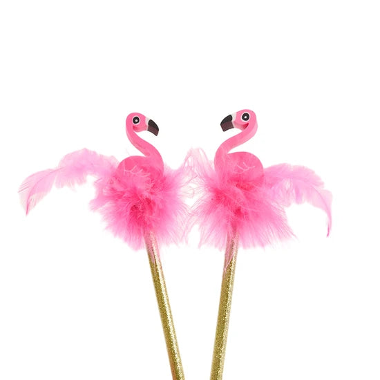 Fancy-Flamingo-Glitter-Pencil-Topper-Eraser-GW123