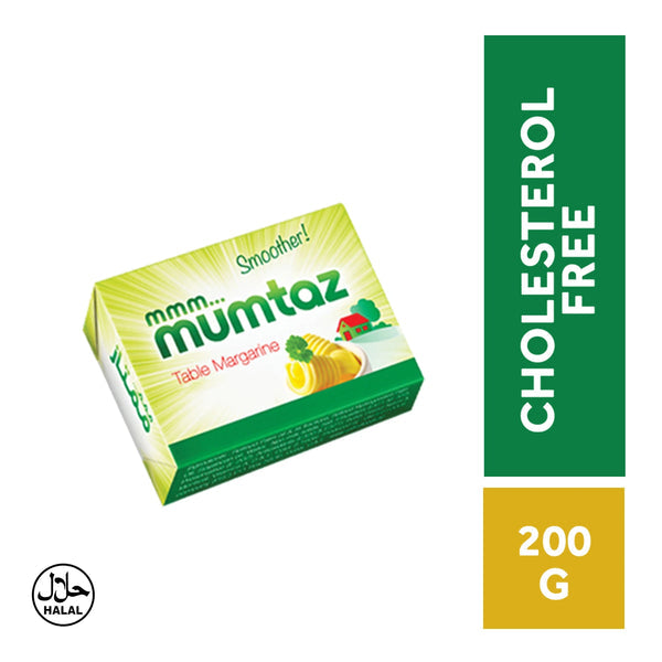 Mumtaz_Table_Margarine_200g_Buttery_Taste_Zero_Cholesterol